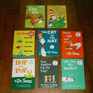 Dr Seuss Board Books Assortment (8), VGUC